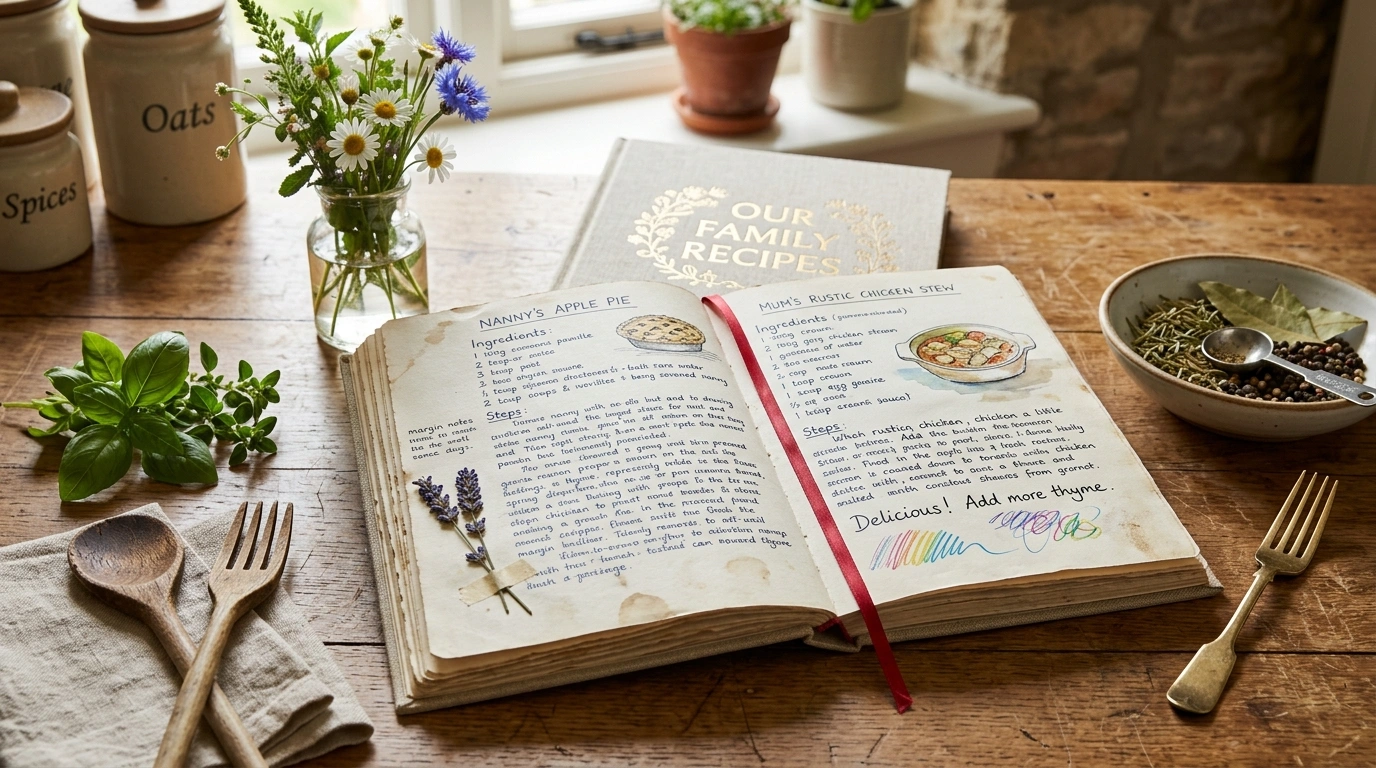 Recipe Memory Book