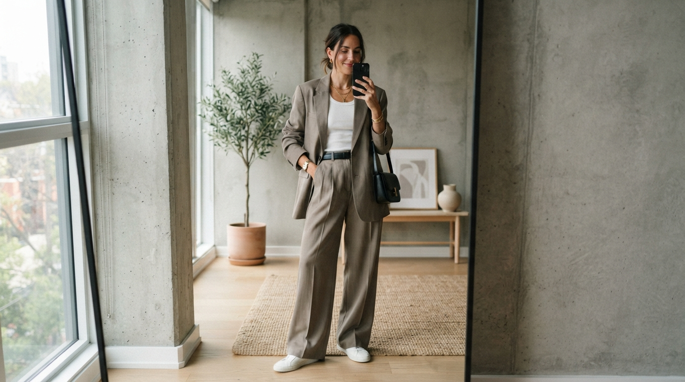 Relaxed Suiting Set