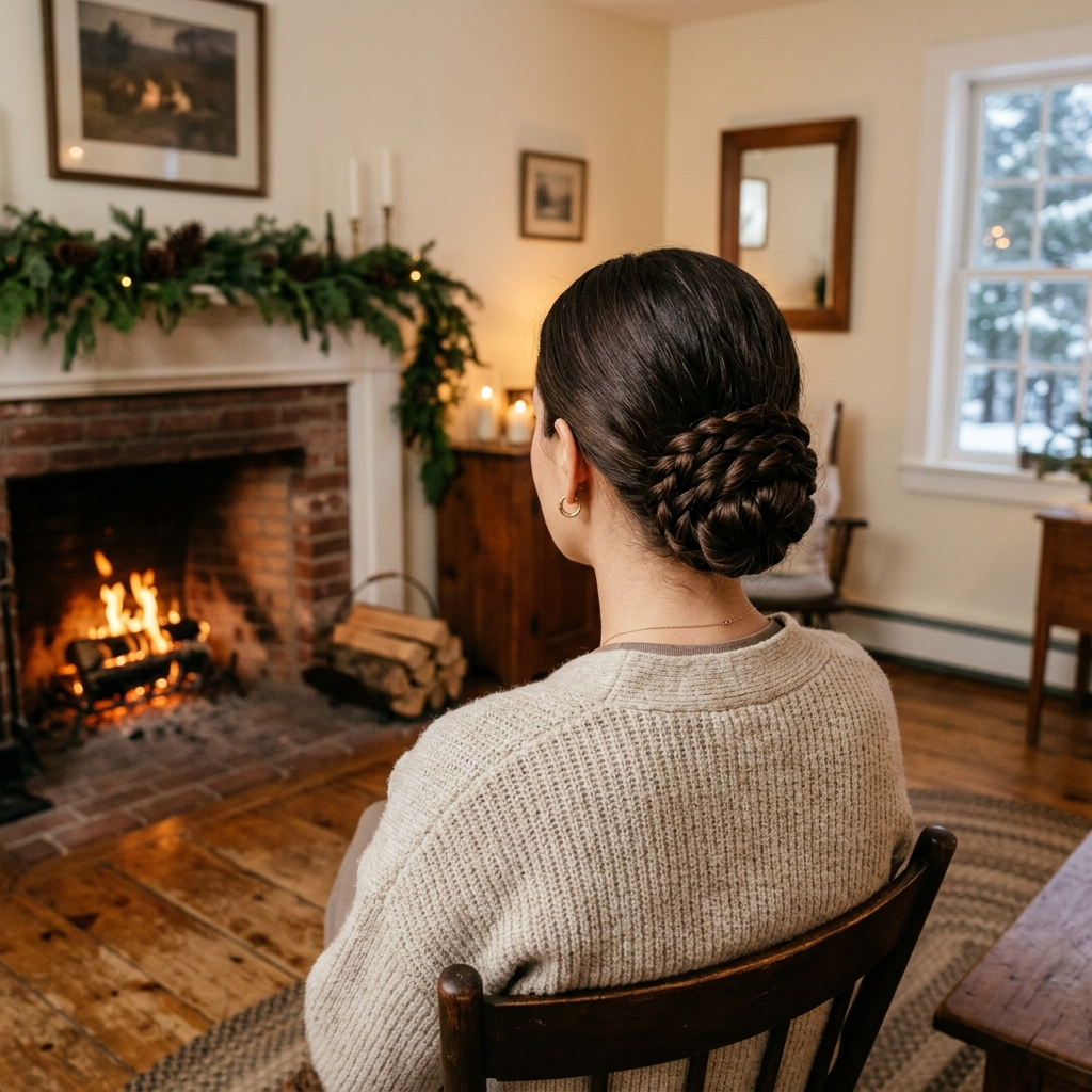 Rope Braid Bun