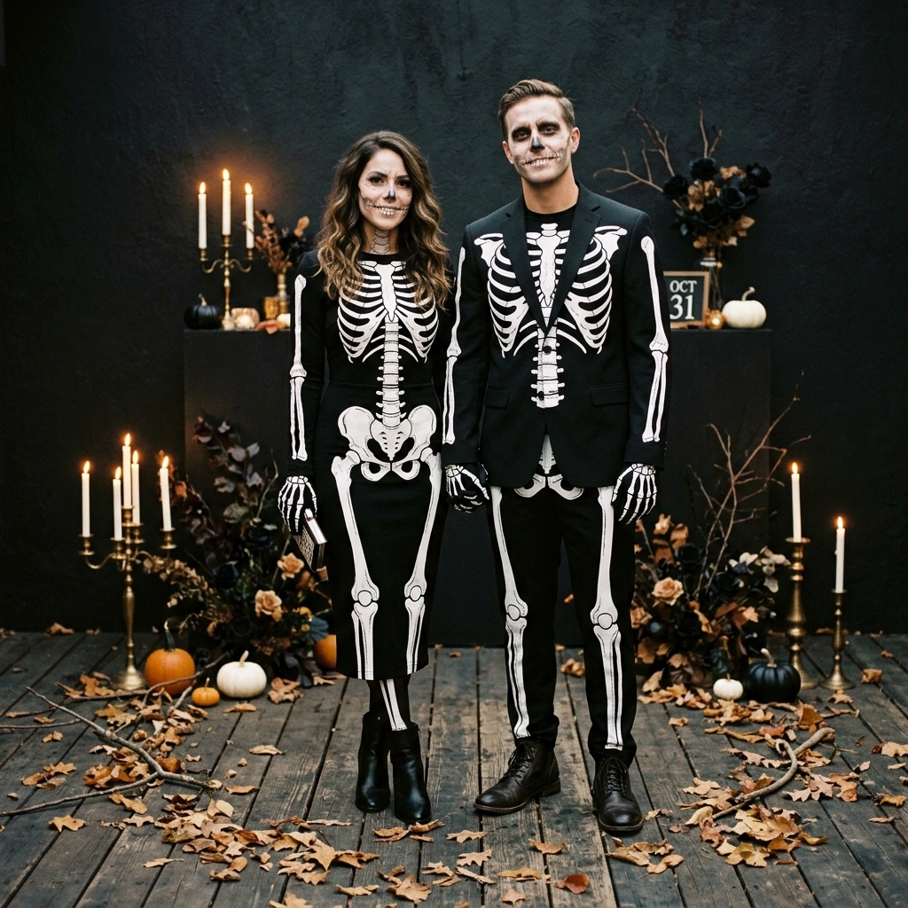 Skeleton Sweethearts