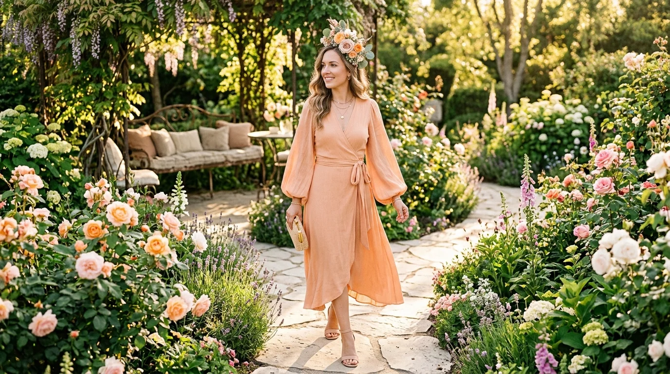 Soft Peach Ensemble