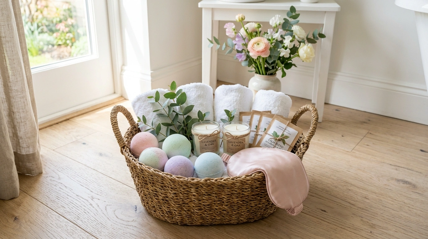 Spa Day Basket