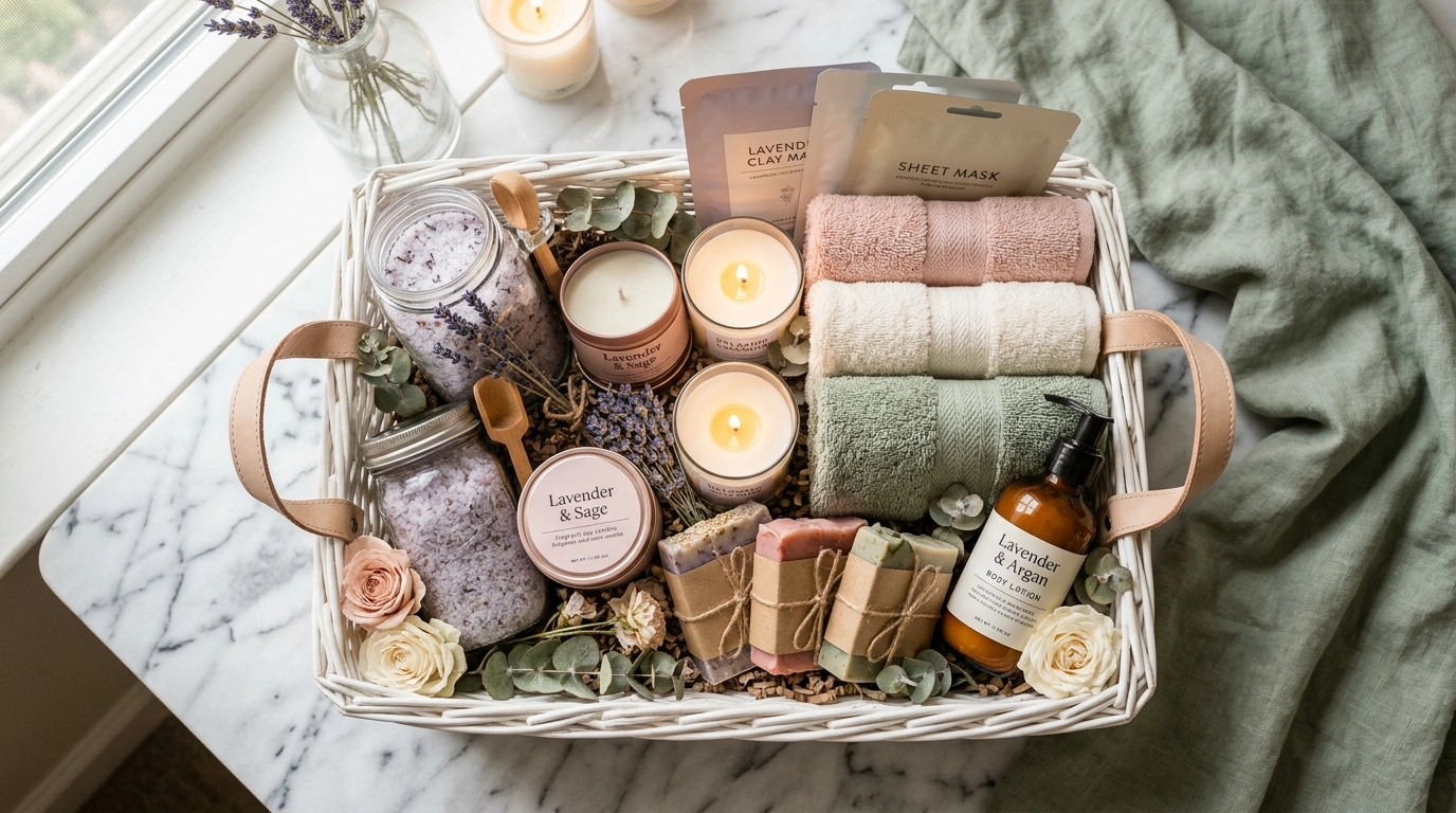 Spa Relaxation Basket