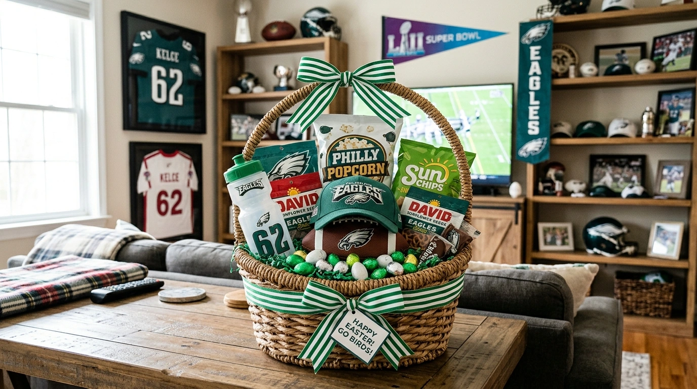 Sports Fan Basket