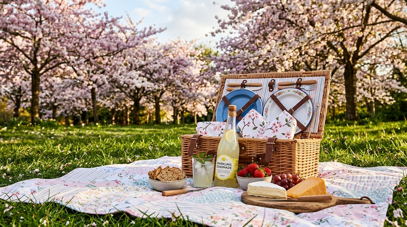 Spring Picnic Basket