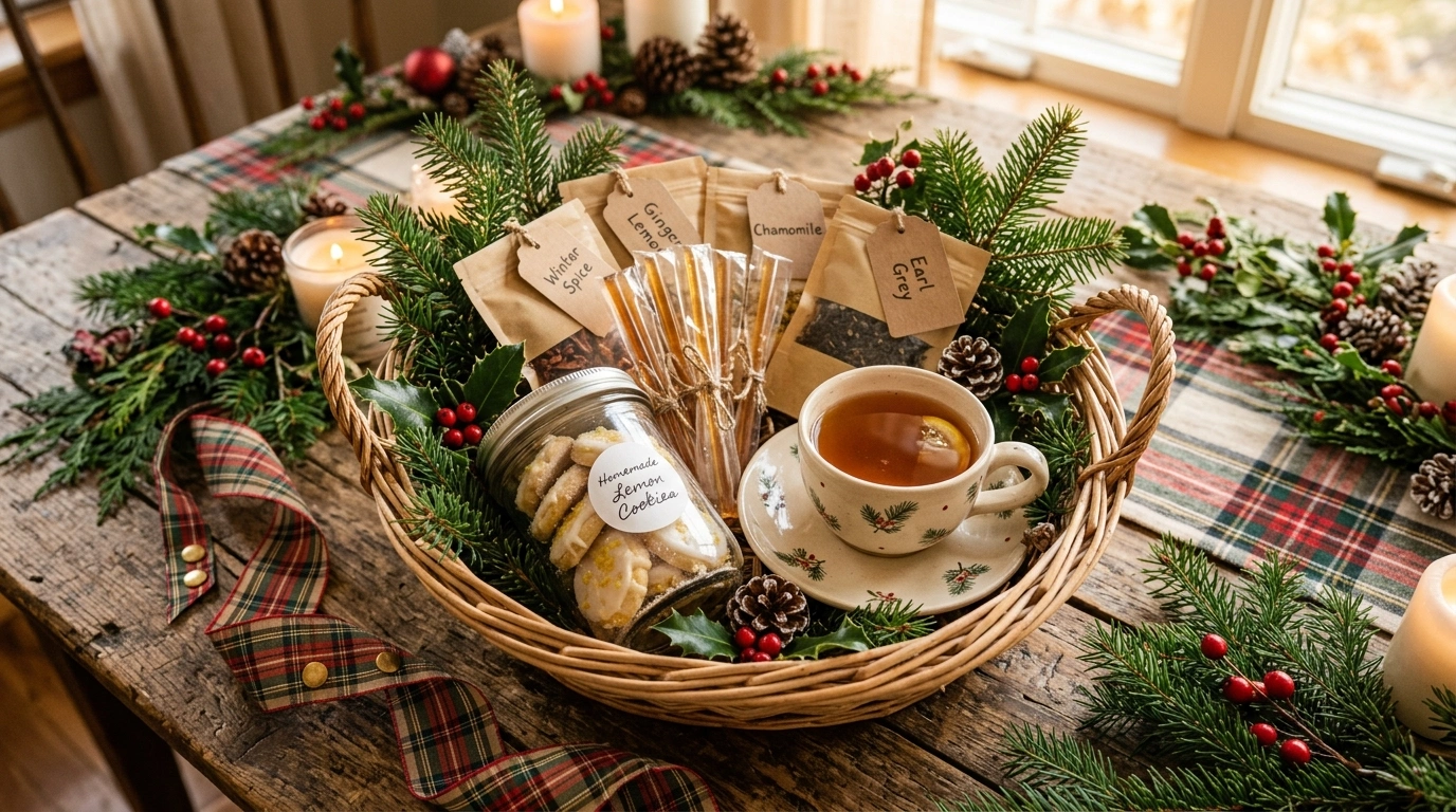 Tea Time Basket