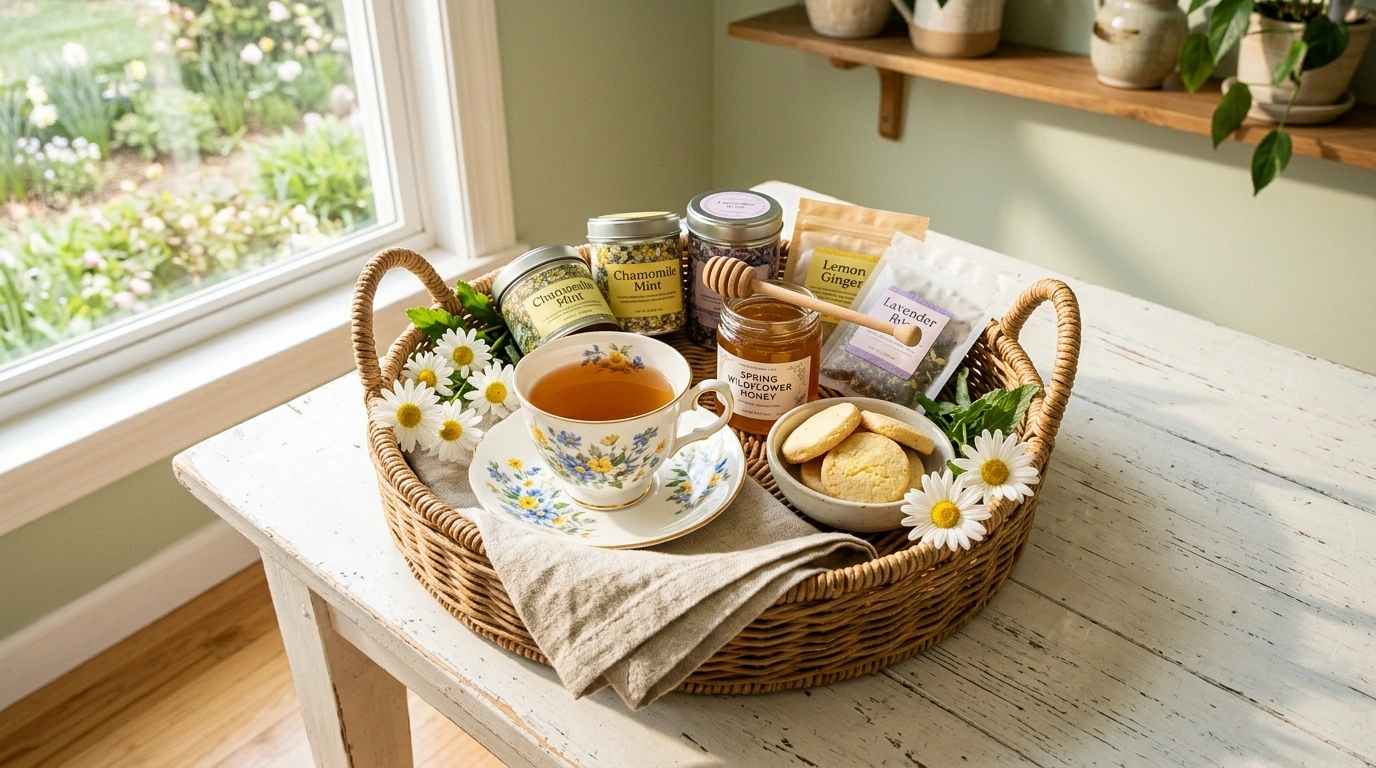 Tea Time Basket