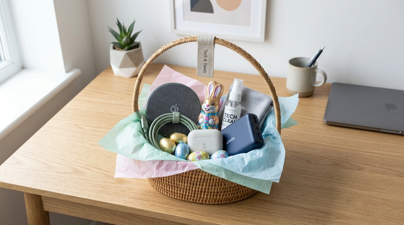 Tech Essentials Basket