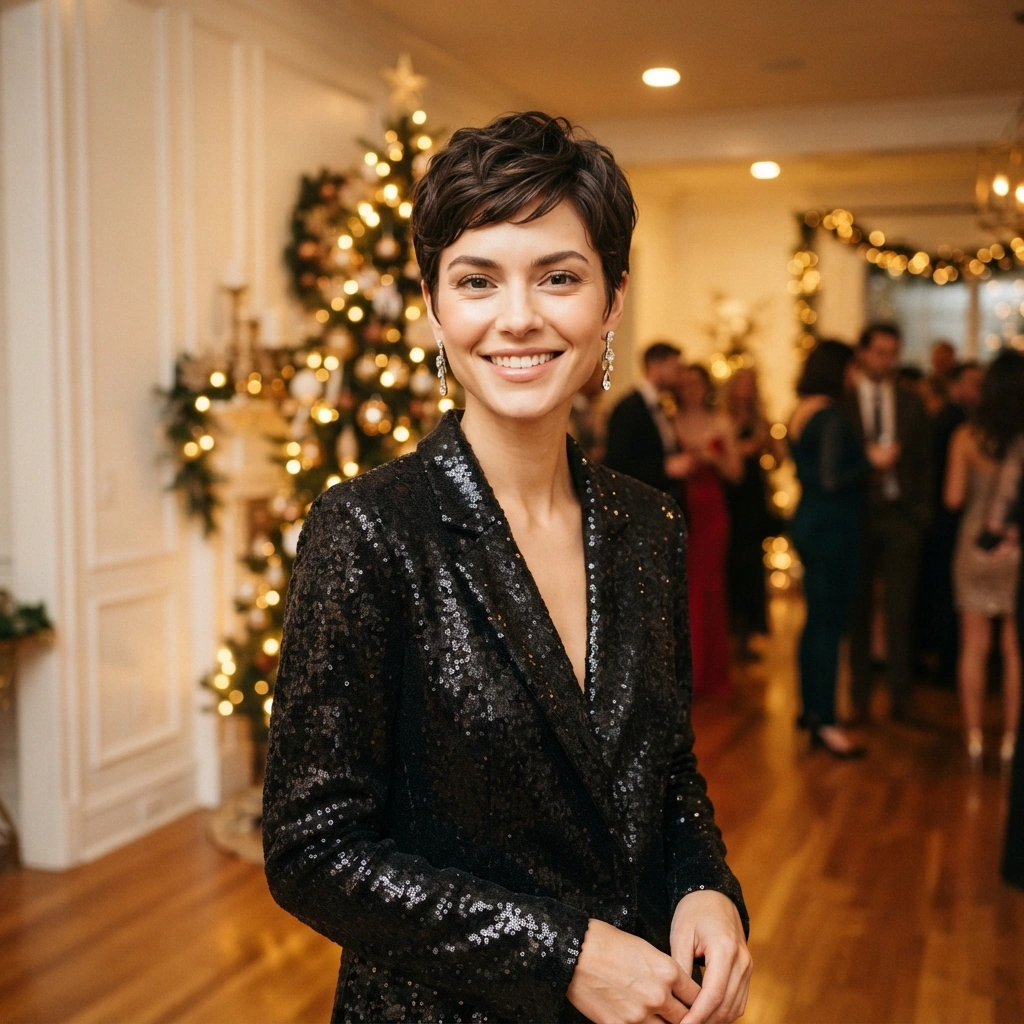 Textured Pixie Style