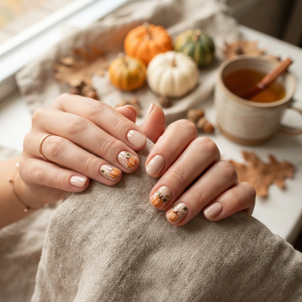 Tiny Pumpkin Accent