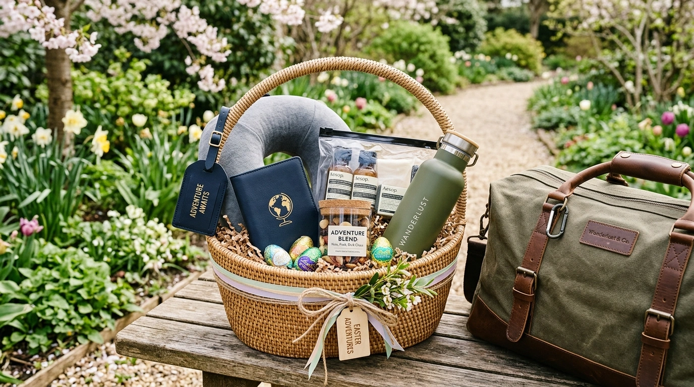 Travel Essentials Basket