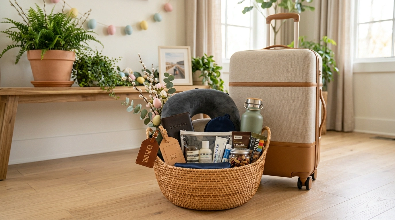 Travel Essentials Basket