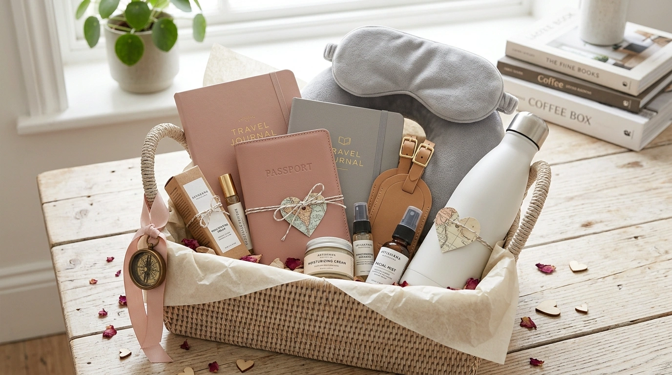 Travel Essentials Basket