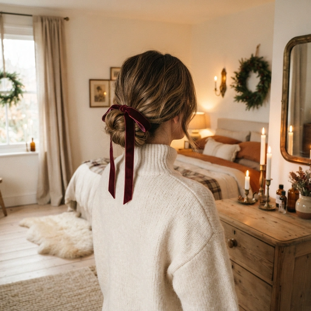 Velvet Ribbon Bun