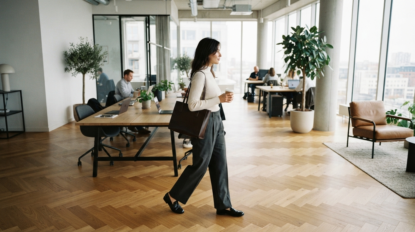 Wide-Leg Trousers