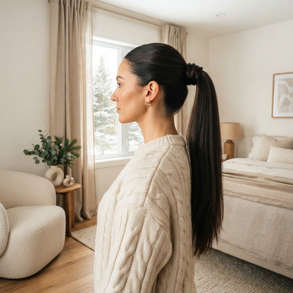 Wrapped High Pony