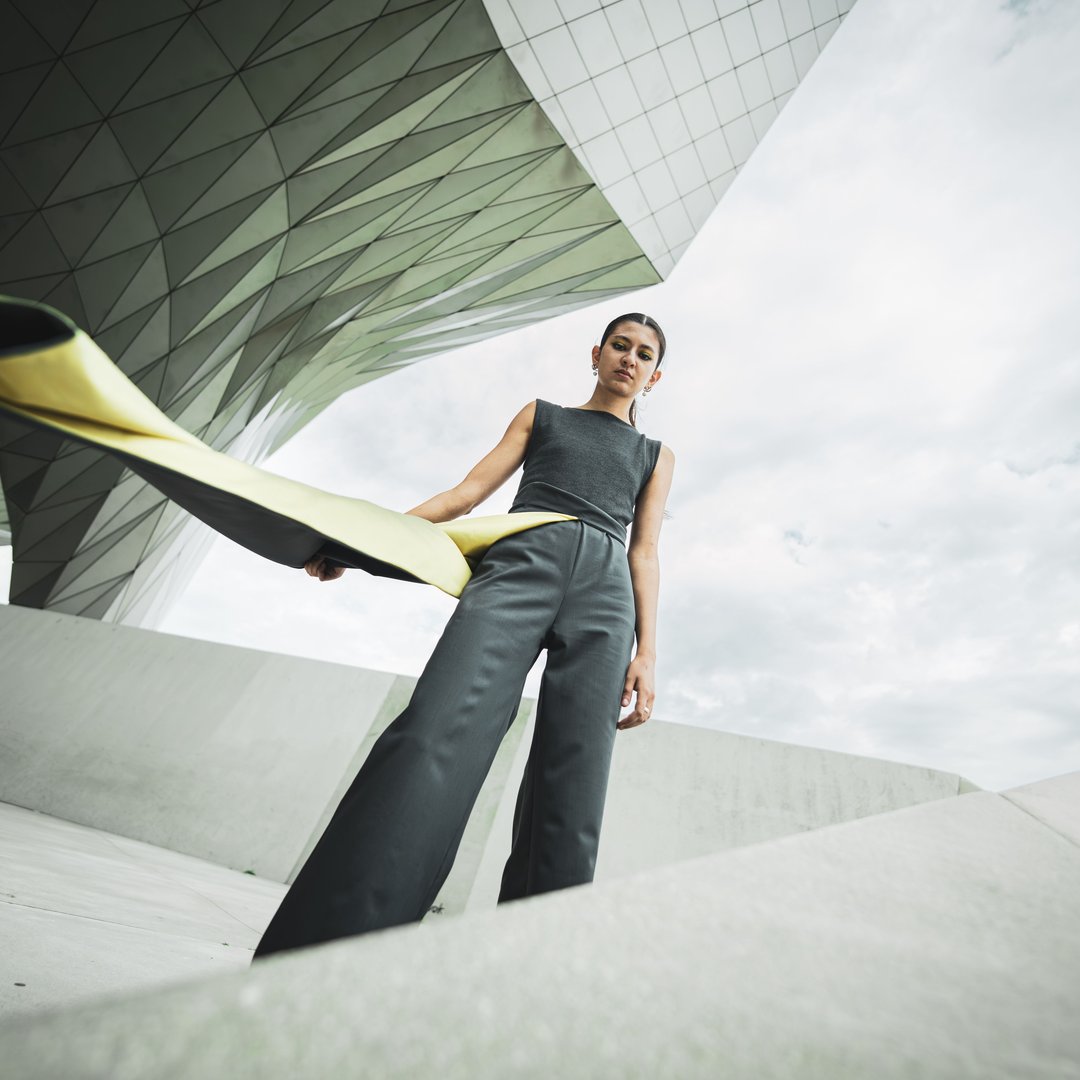 Tailored Cargo Trousers + Fitted Knit Top - casual outfits for women