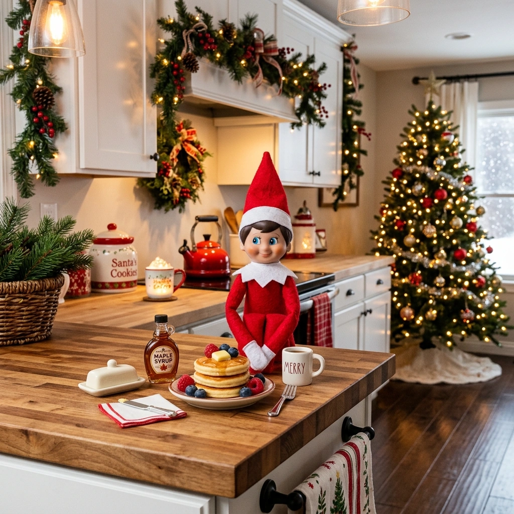 13. Kitchen Pancake Party