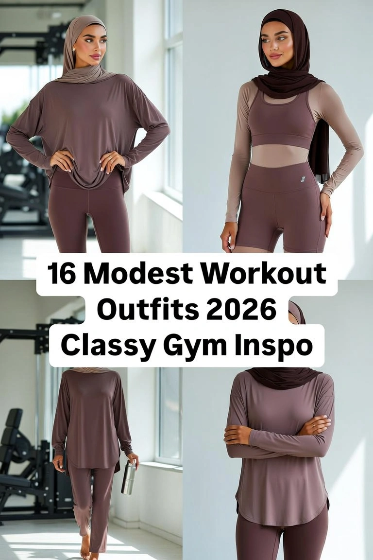 16 Modest Workout Outfits 2026 Classy Gym Inspo