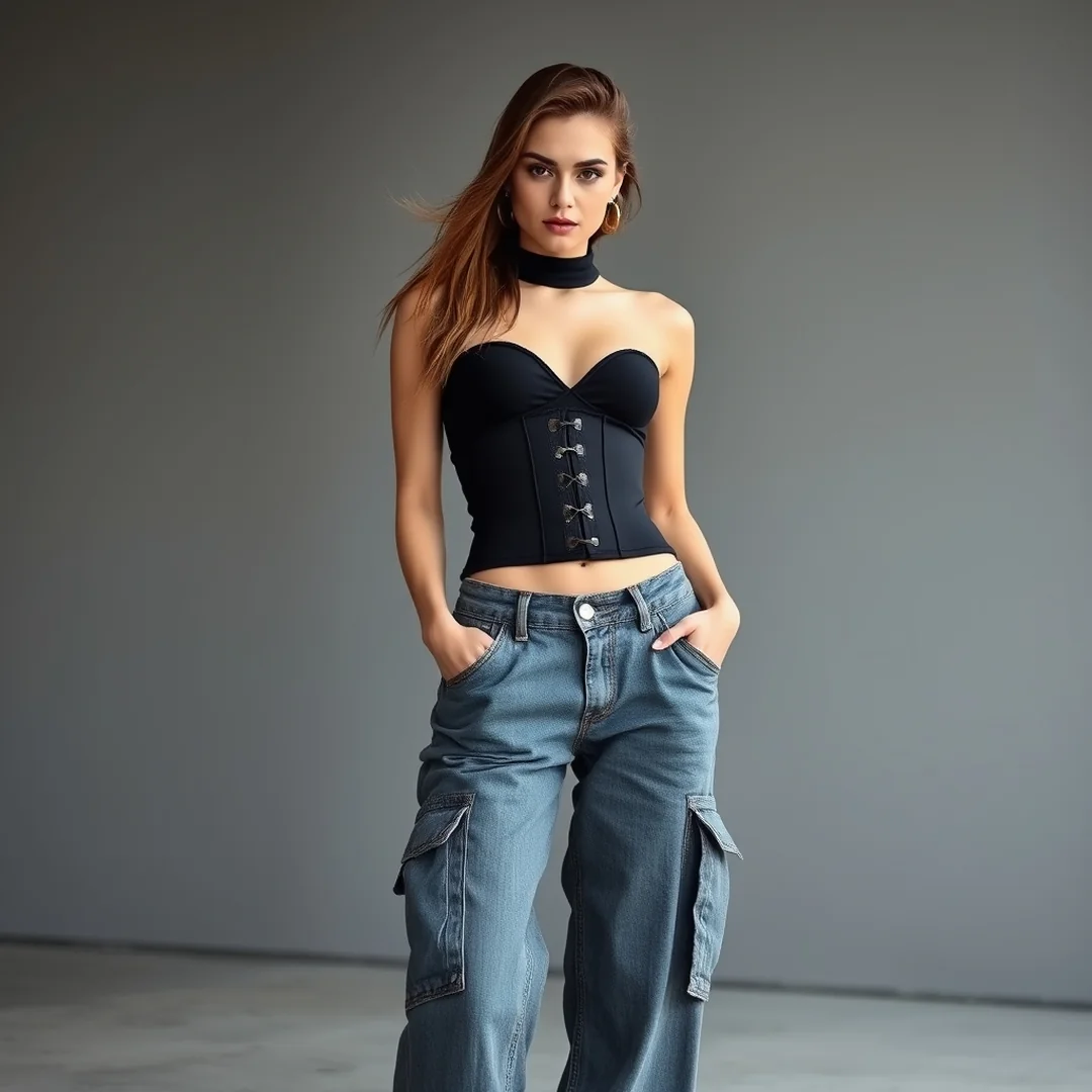 Oversized Cargo Denim - 16 Soft & Edgy Alternative Outfits to Try Now