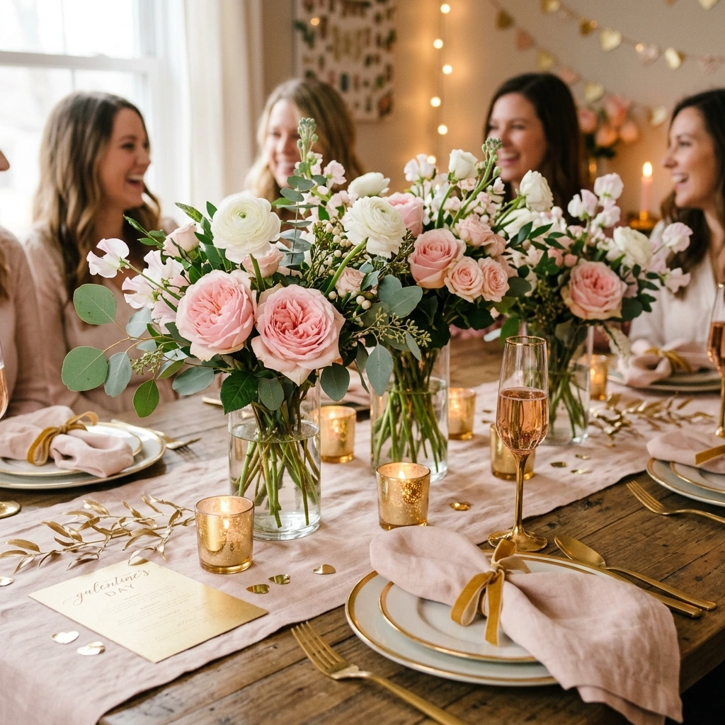16. Floral Centerpiece Display