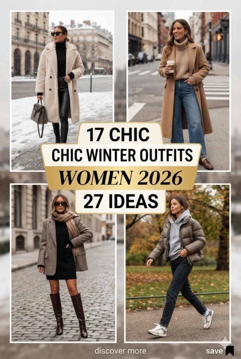 21 Classy Chic Winter Outfits 2026 27 Elegant Ideas