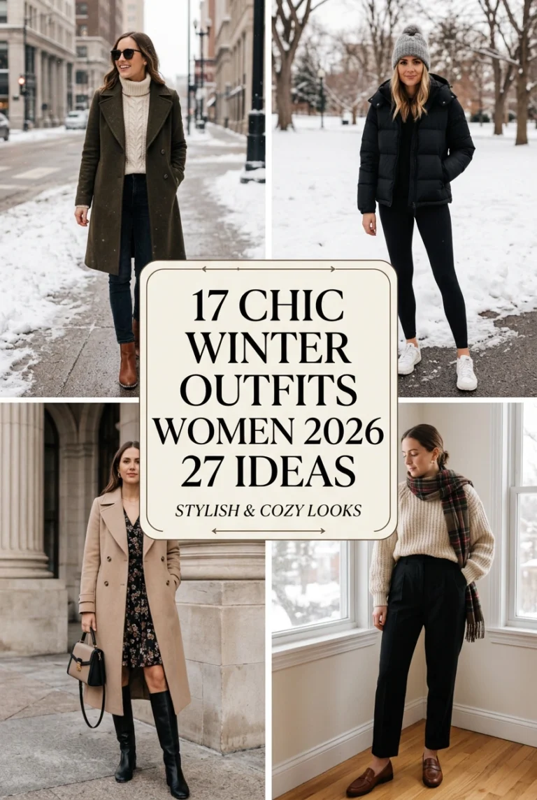 17 Chic Winter Outfits Women 2026 27 Ideas