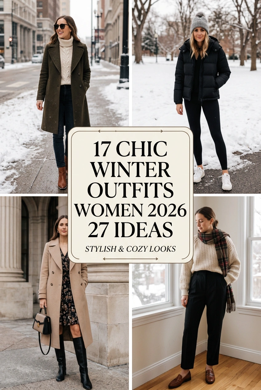17 Chic Winter Outfits Women 2026 27 Ideas