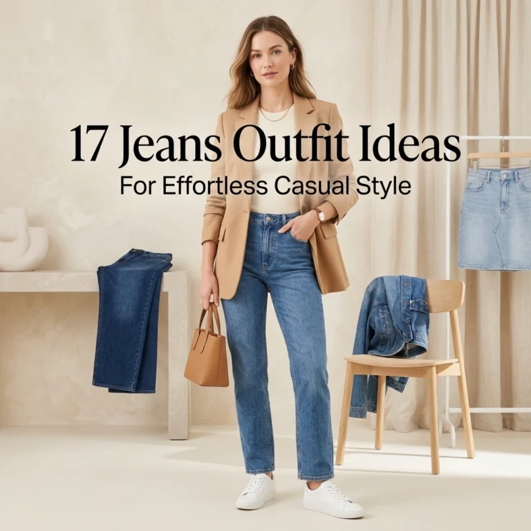 17 Jeans Outfit Ideas for Effortless Casual Style