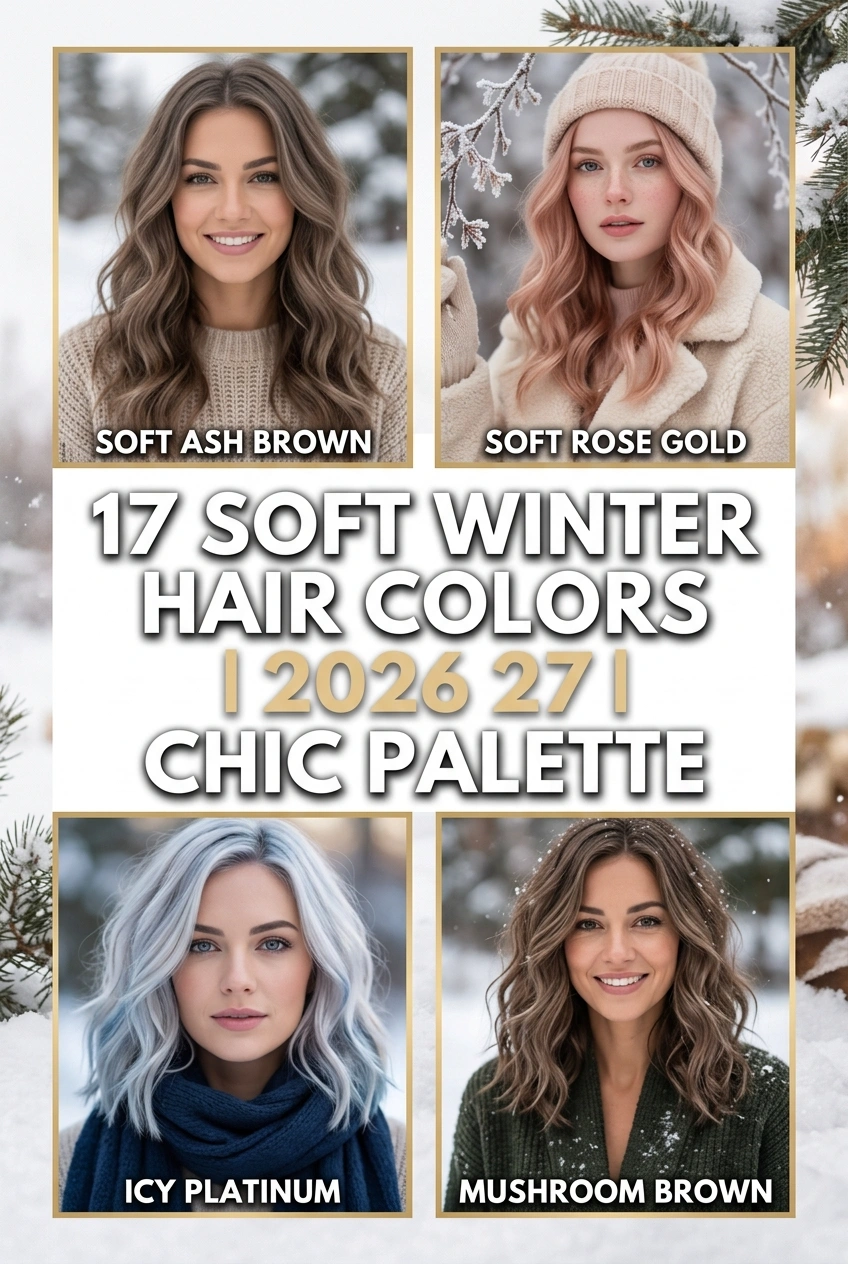 17 Soft Winter Hair Colors 2026 27 Chic Palette