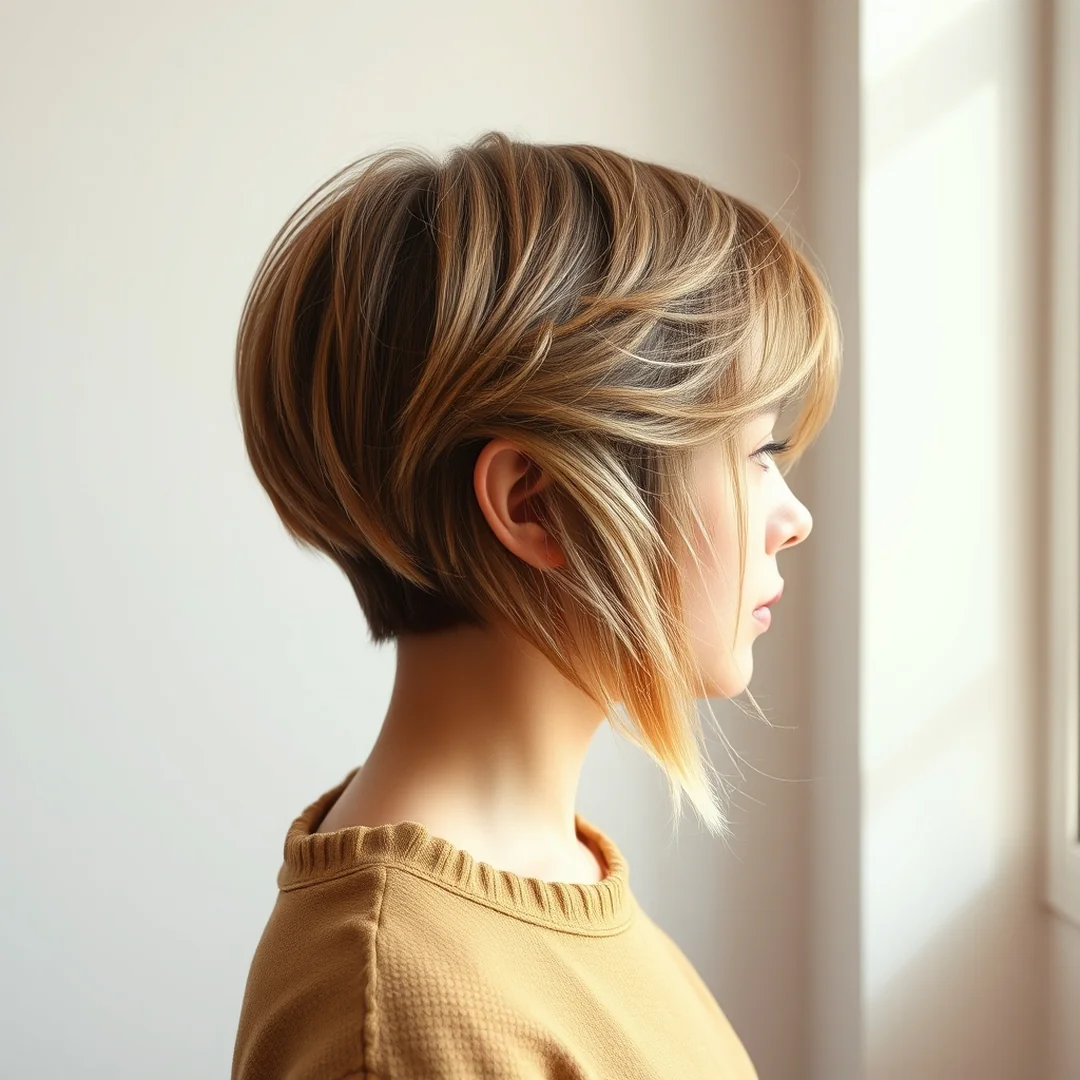 Graduated Wedge Cut - 17 Cute Haircuts for Teens That Are Easy to Style
