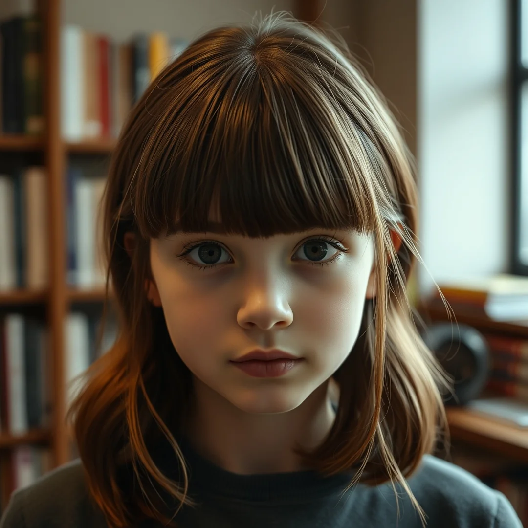 Rounded Fringe Cut - 17 Cute Haircuts for Teens That Are Easy to Style