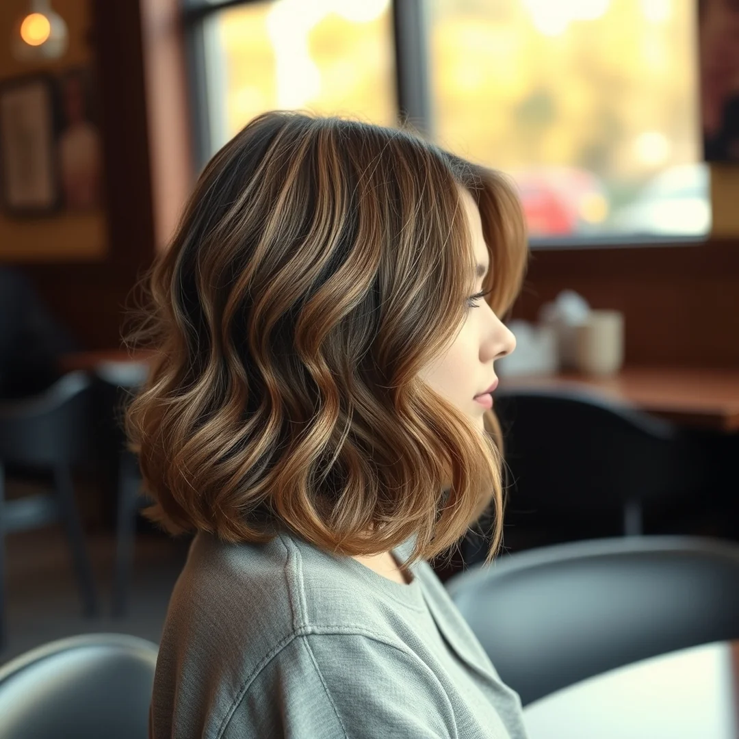 Wavy Lob Cut - 17 Cute Haircuts for Teens That Are Easy to Style