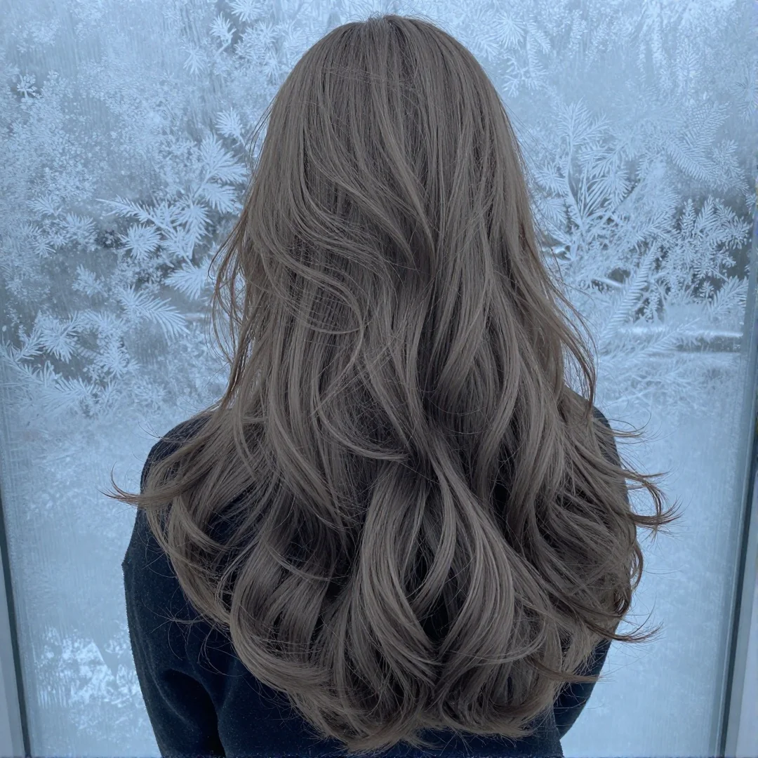 Cool Ash Brunette - 17 Dark Winter Hair Colors 2026 27 Best Ideas