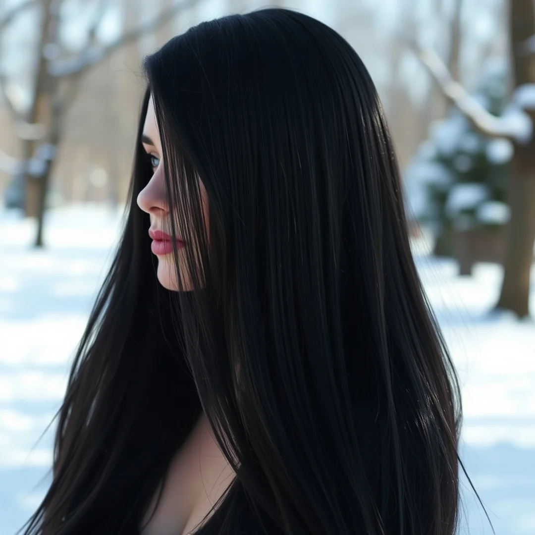 Deep Onyx Winter Shade - 17 Dark Winter Hair Colors 2026 27 Best Ideas