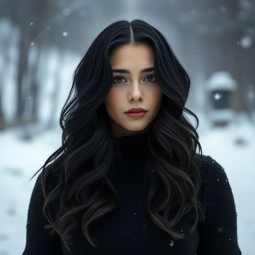 Obsidian Black Tones - 17 Dark Winter Hair Colors 2026 27 Best Ideas