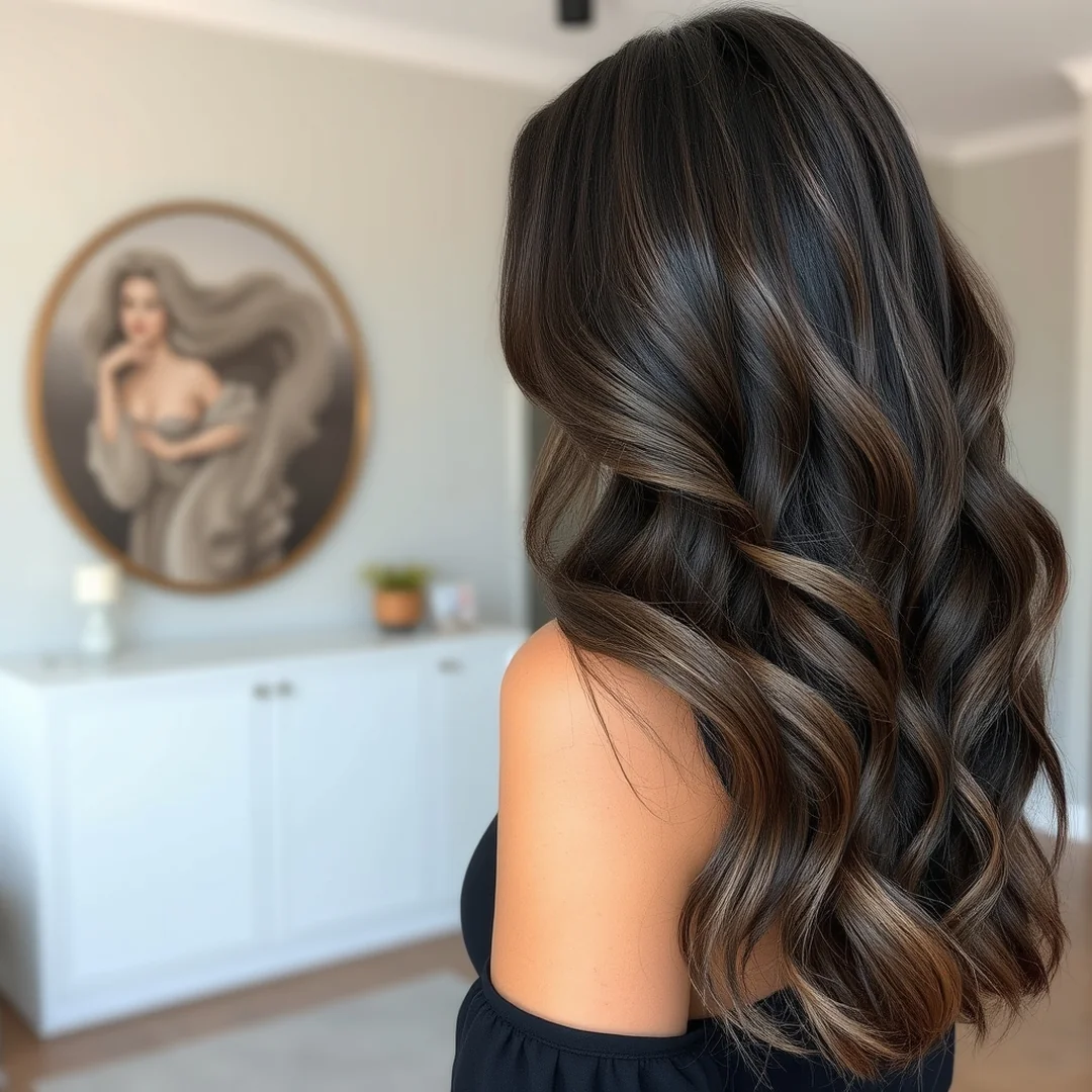 Smokey Dark Root Melt - 17 Dark Winter Hair Colors 2026 27 Best Ideas