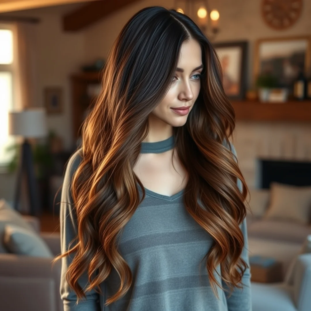 Sultry Dark Cinnamon Blend - 17 Dark Winter Hair Colors 2026 27 Best Ideas