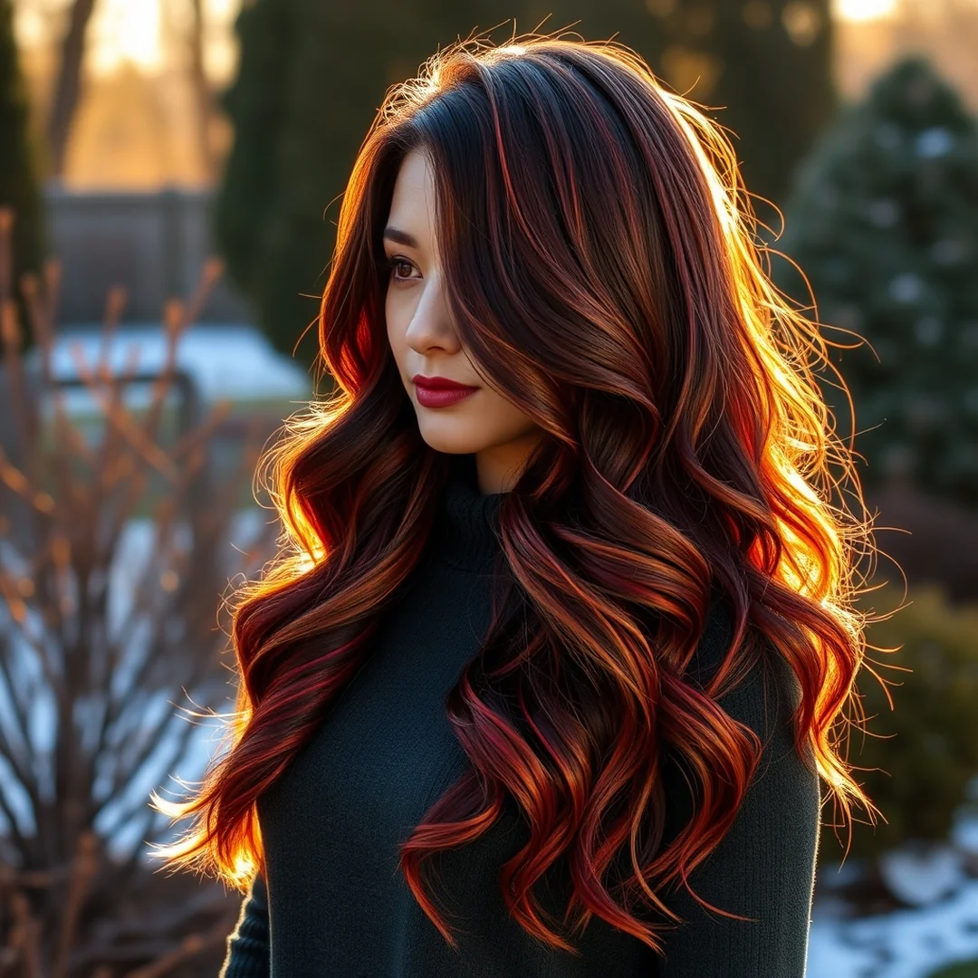 Warm Mahogany Tints - 17 Dark Winter Hair Colors 2026 27 Best Ideas