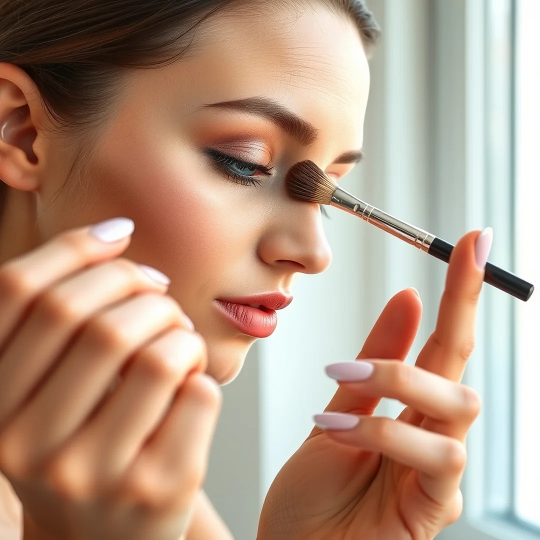 Brushes for Precision Lifting - 17 High Placement Blush Looks That Lift Your Face Instantly