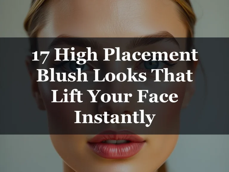 17 High Placement Blush Looks That Lift Your Face Instantly - 17 High Placement Blush Looks That Lift Your Face Instantly