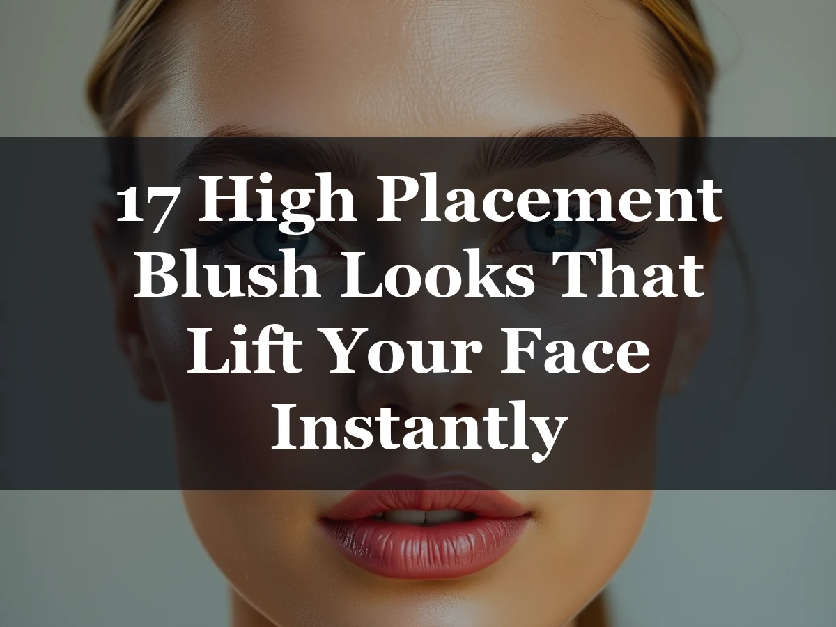 17 High Placement Blush Looks That Lift Your Face Instantly - 17 High Placement Blush Looks That Lift Your Face Instantly