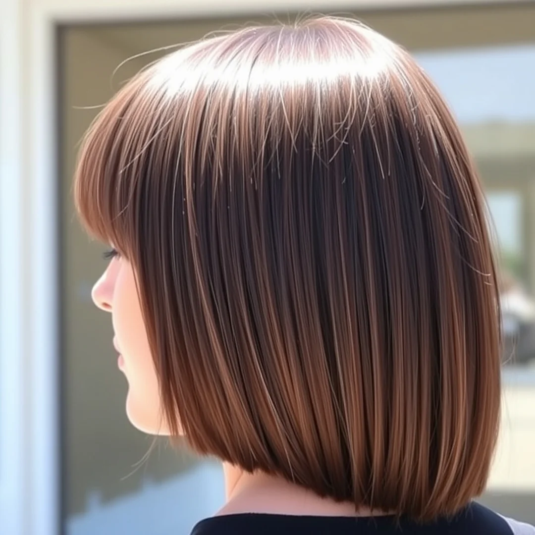 Shoulder Length Curtain Bangs - 17 Long Curtain Bangs Straight Styles to Try