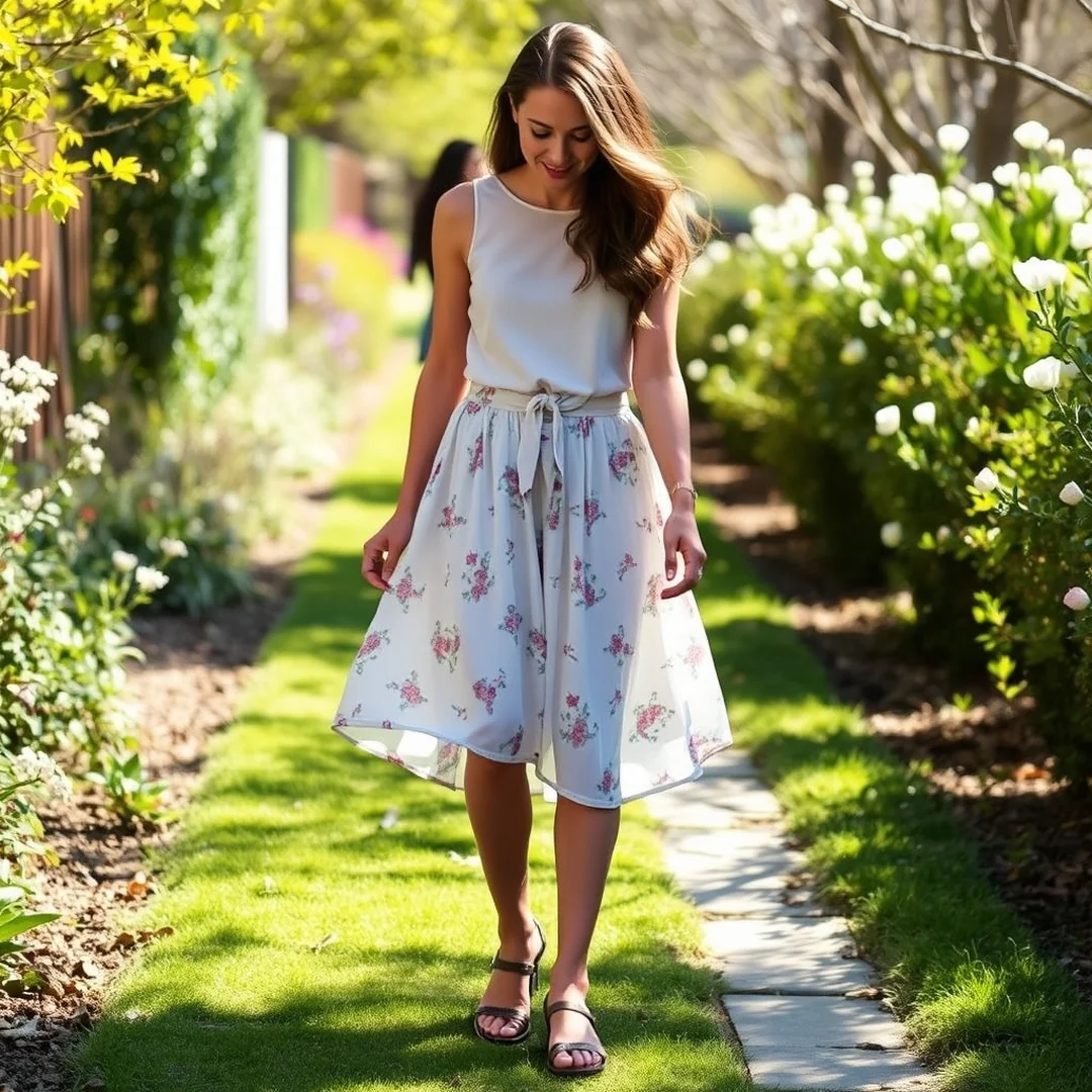 Spring Skirt Transition - 17 Skirt and Leggings Combinations to Try This Year