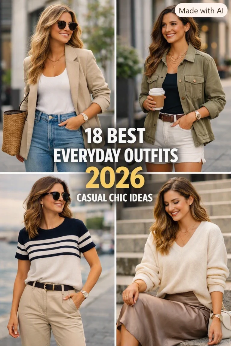 18 Best Everyday Outfits 2026 Casual Chic Ideas