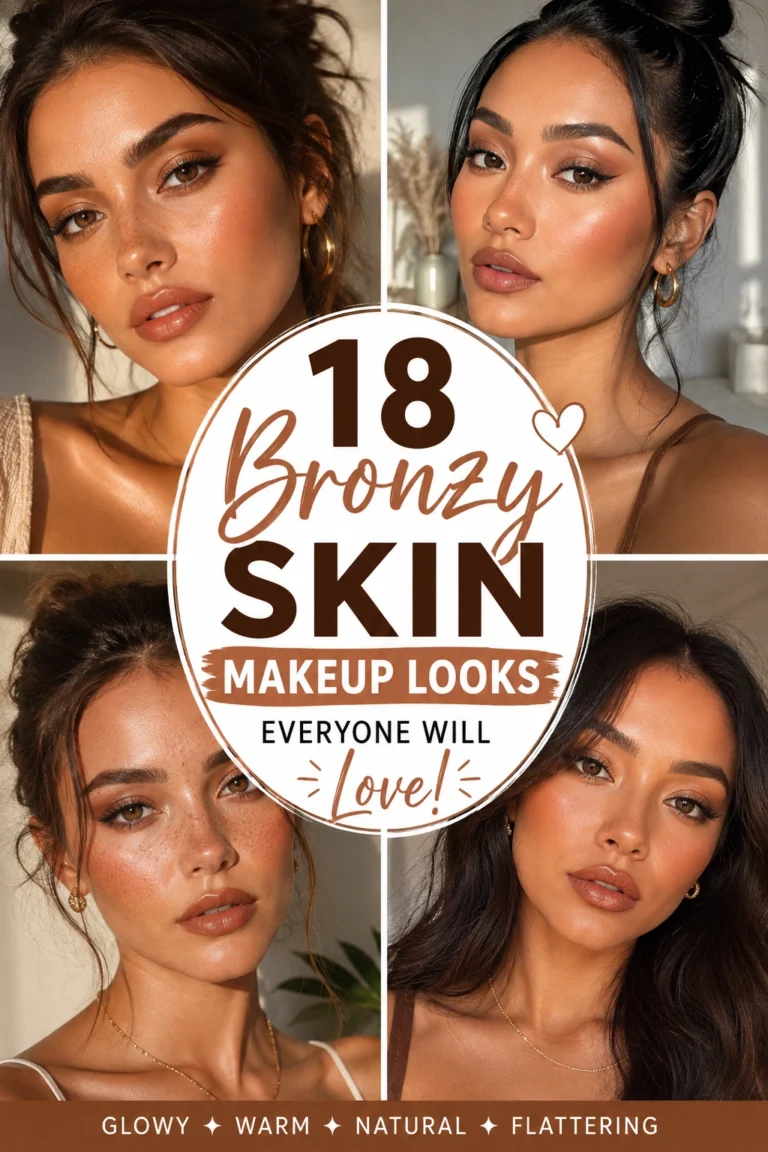 18 Bronzy Skin Makeup Looks Everyone Will Love