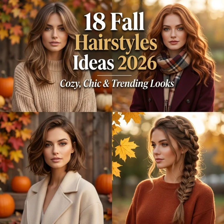 18 Fall Hairstyles Ideas 2026