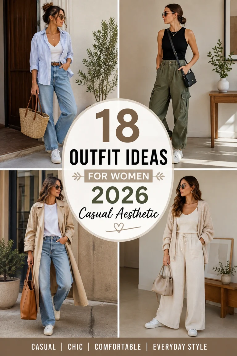 18 Outfit Ideas for Women 2026 Casual Aesthetic