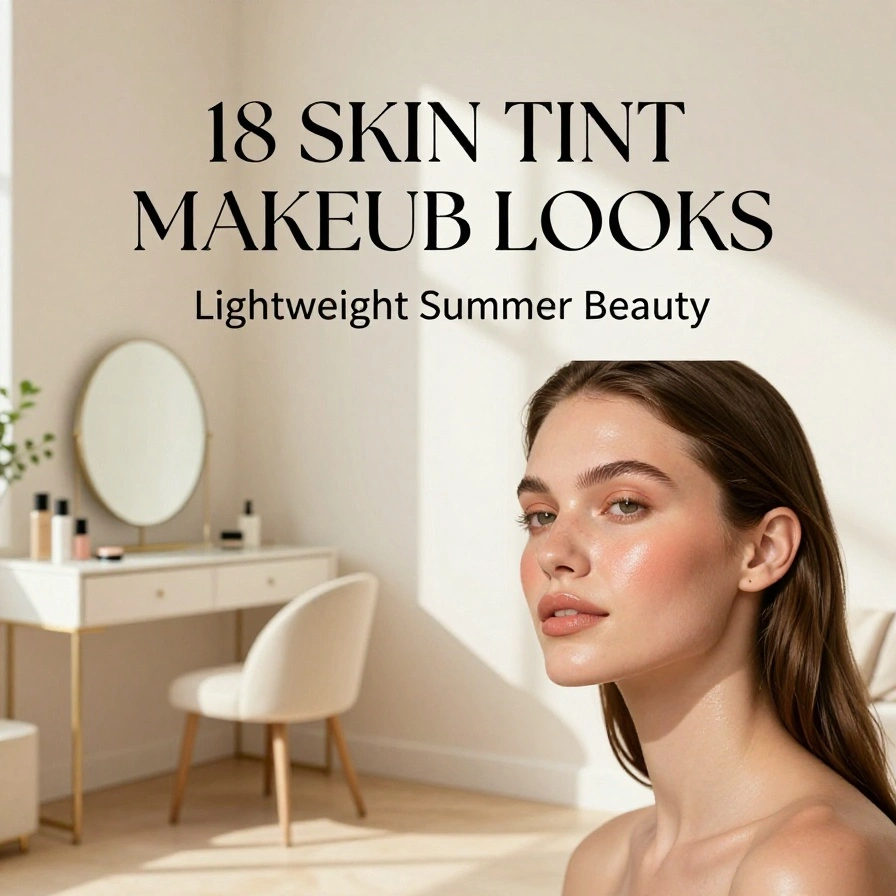 18 Skin Tint Makeup Looks for Lightweight Summer Beauty