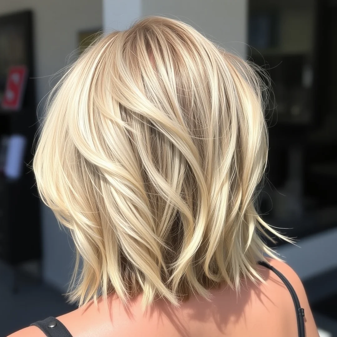 Champagne Blonde On Layers - 18 Champagne Blonde Hair Ideas for Summer 2026